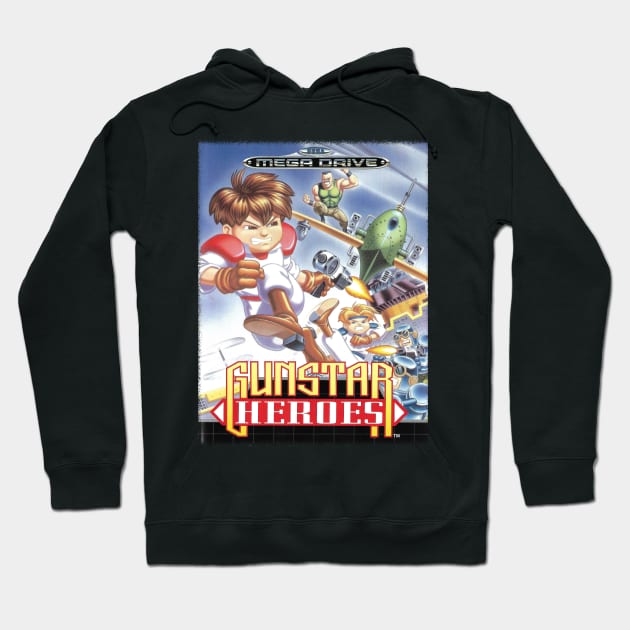 Gunstar Heroes Hoodie by thepixelcloud